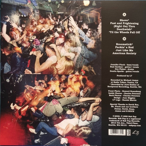 L7 : Smell The Magic (LP, Album, RM, 30t)
