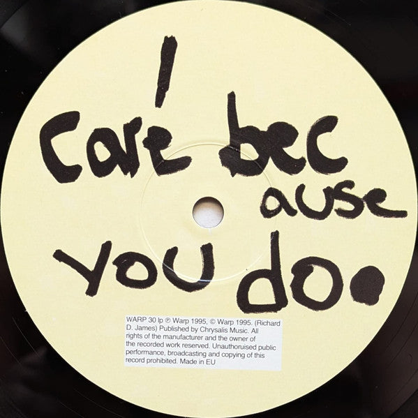 Aphex Twin : ...I Care Because You Do (2xLP, Album, Bioplastic, RE, RP)
