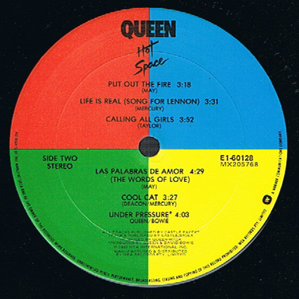Queen : Hot Space (LP, Album)