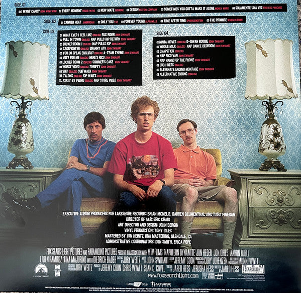 Various : Napoleon Dynamite (Original Motion Picture Soundtrack) (2xLP, Album, Ltd, RE, Rub)