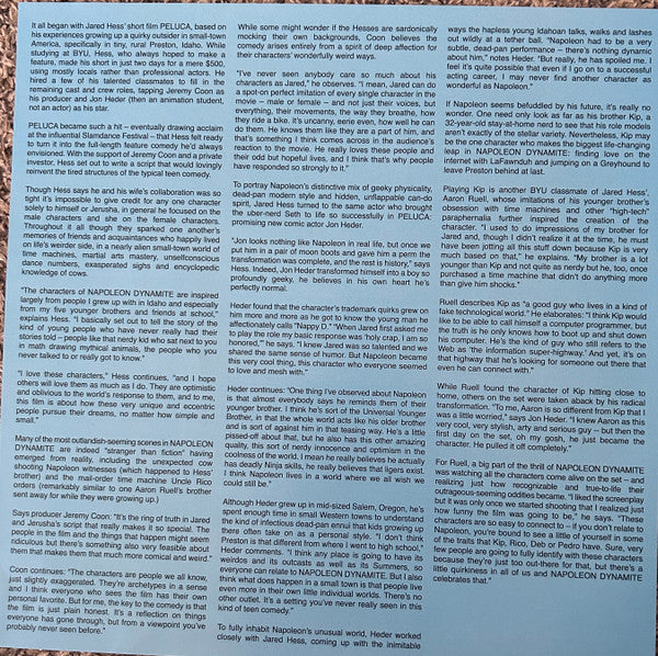 Various : Napoleon Dynamite (Original Motion Picture Soundtrack) (2xLP, Album, Ltd, RE, Rub)