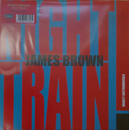 James Brown : Night Train! (Mighty Instrumentals) (LP, Comp, RE, Red)