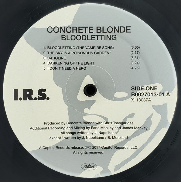Concrete Blonde : Bloodletting (LP, Album, RE)