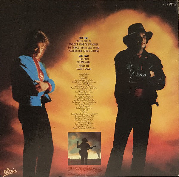 Stevie Ray Vaughan And Double Trouble* : Couldn't Stand The Weather (LP, Album)