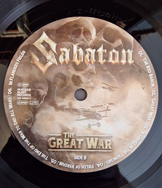 Sabaton : The Great War (LP, Album, RE)