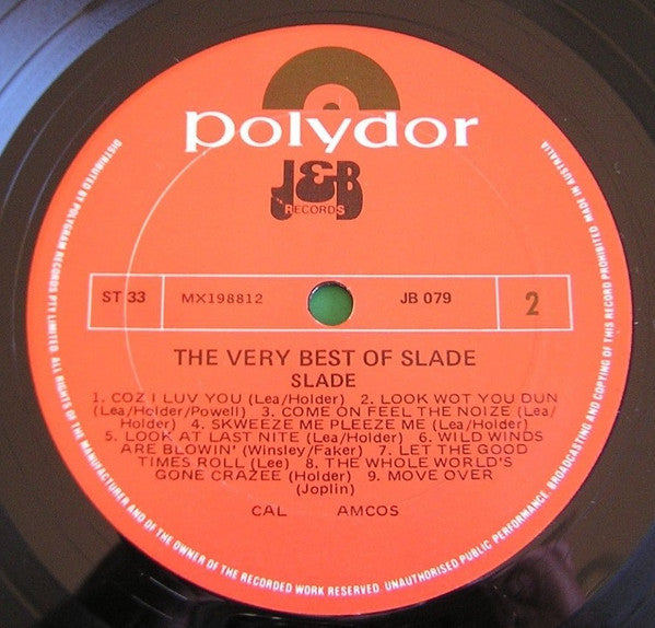 Slade : The Very Best Of Slade (LP, Comp)