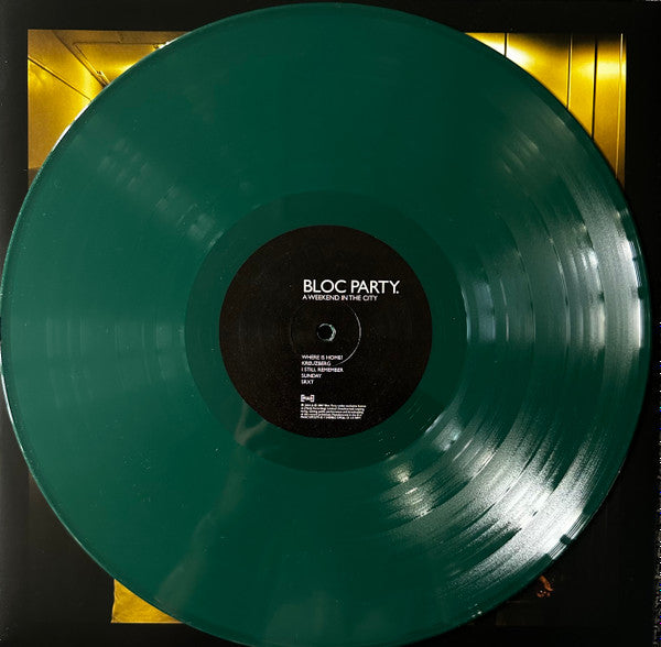 Bloc Party : A Weekend In The City (LP, Album, RE, Gre)