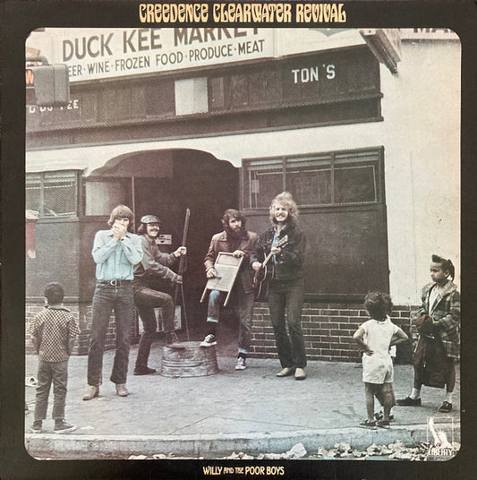 Creedence Clearwater Revival : Willy And The Poor Boys (LP, Album, RE, Tex)