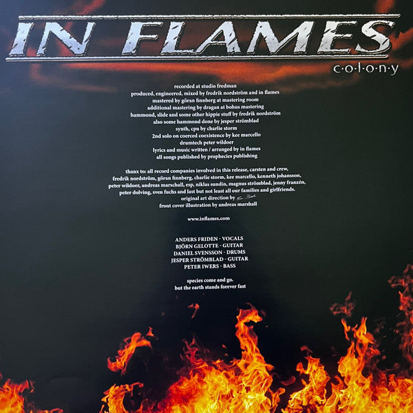 In Flames : Colony (LP, Album, Ltd, RE, RM, Sil)