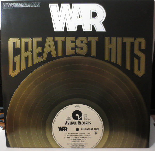 War : Greatest Hits (LP, Comp, Ltd, RE, RP, Sea)