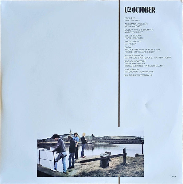 U2 : October (LP, Album, RE, RM)