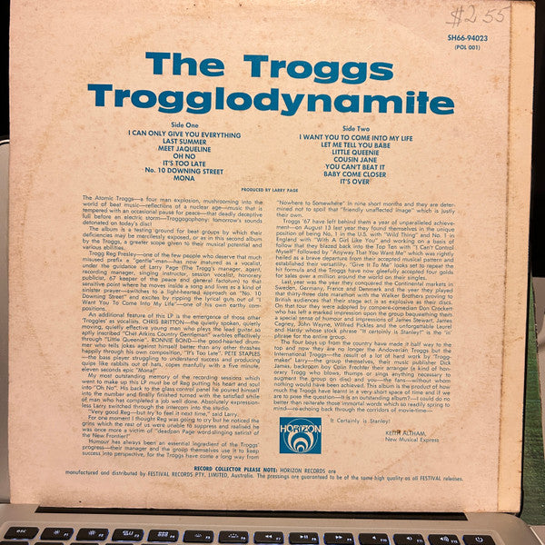 The Troggs : Trogglodynamite (LP, Album, M/Print, RE)
