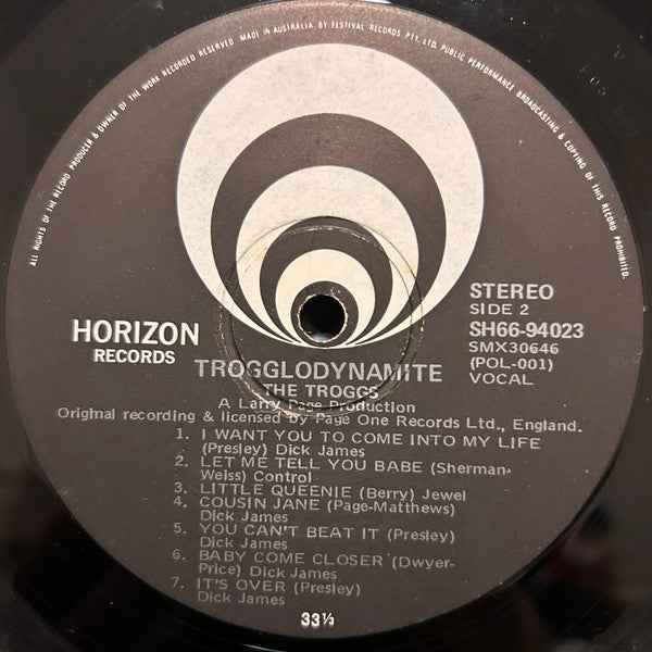 The Troggs : Trogglodynamite (LP, Album, M/Print, RE)