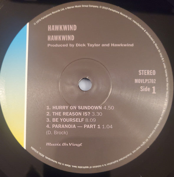 Hawkwind : Hawkwind (LP, Album, RE, 180)