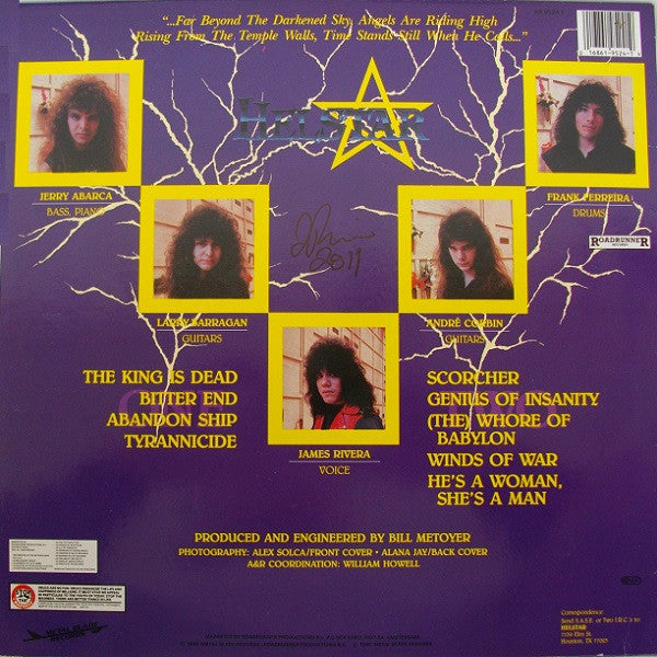 Helstar : A Distant Thunder (LP, Album)