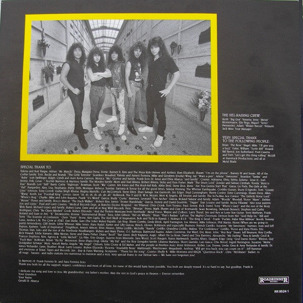 Helstar : A Distant Thunder (LP, Album)