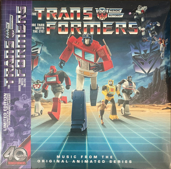 Robert J. Walsh, Johnny Douglas, Jonathan Merrill : Transformers: Music From The Original Animated Series (12", Met + 12", Met + Album, Ltd, RM, 40t)