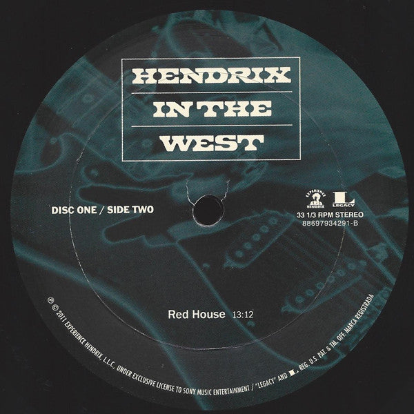 Jimi Hendrix : Hendrix In The West (2xLP, Album, RE)