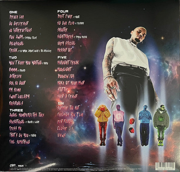 Chris Brown (4) : 11:11 (3xLP, Album, Dlx, Ltd, Red)