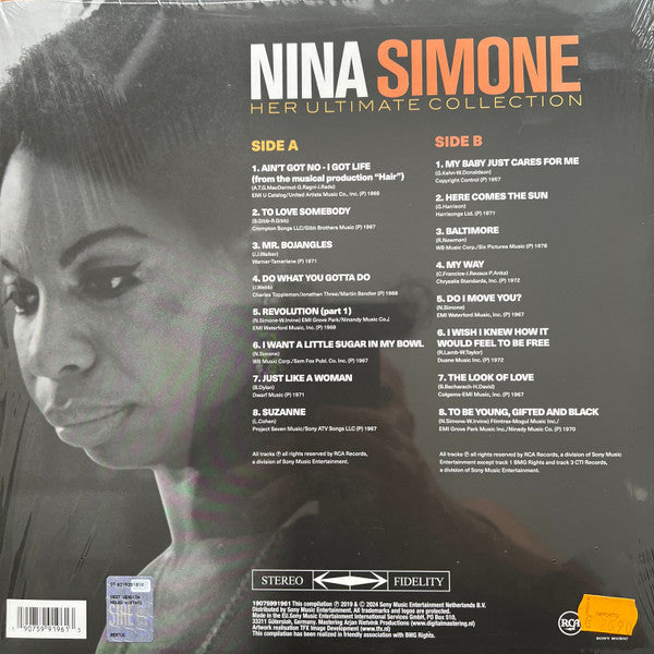 Nina Simone : Her Ultimate Collection (LP, Comp, RP)