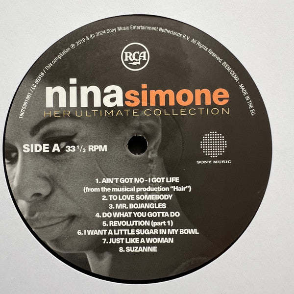 Nina Simone : Her Ultimate Collection (LP, Comp, RP)