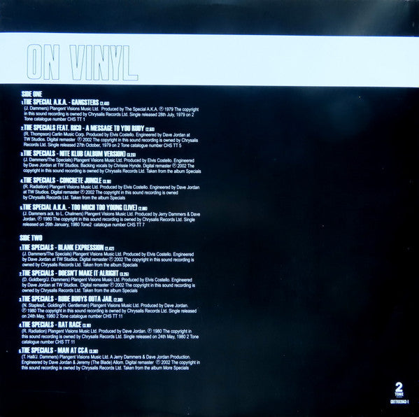 The Specials : The Best Of The Specials (2xLP, Comp)