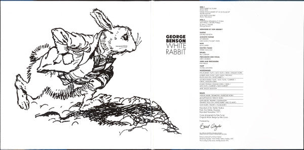 George Benson : White Rabbit (LP, Album, Ltd, Num, RE, RM, Whi)