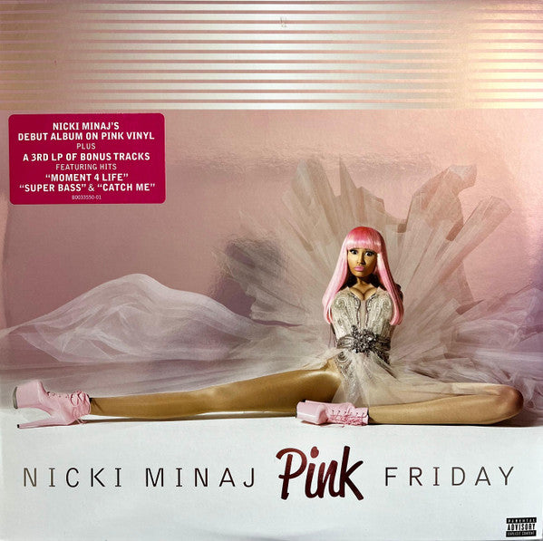 Nicki Minaj : Pink Friday (3xLP, Album, Dlx, RE, Pin)
