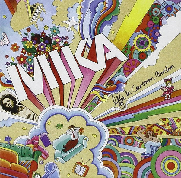 MIKA (8) : Life In Cartoon Motion (2xLP, Album, RE, RM, Gat)