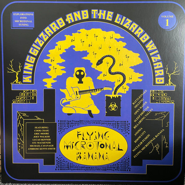King Gizzard And The Lizard Wizard : Flying Microtonal Banana (Explorations Into Microtonal Tuning Volume 1) (LP, Album, RE, Bla)