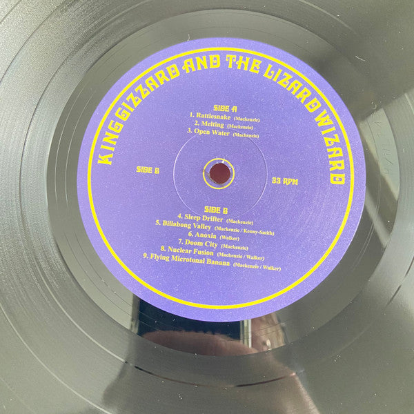 King Gizzard And The Lizard Wizard : Flying Microtonal Banana (Explorations Into Microtonal Tuning Volume 1) (LP, Album, RE, Bla)
