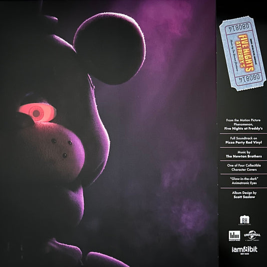 The Newton Brothers (2) : Five Nights At Freddy's (Original Motion Picture Soundtrack) (LP, Album, Fre)