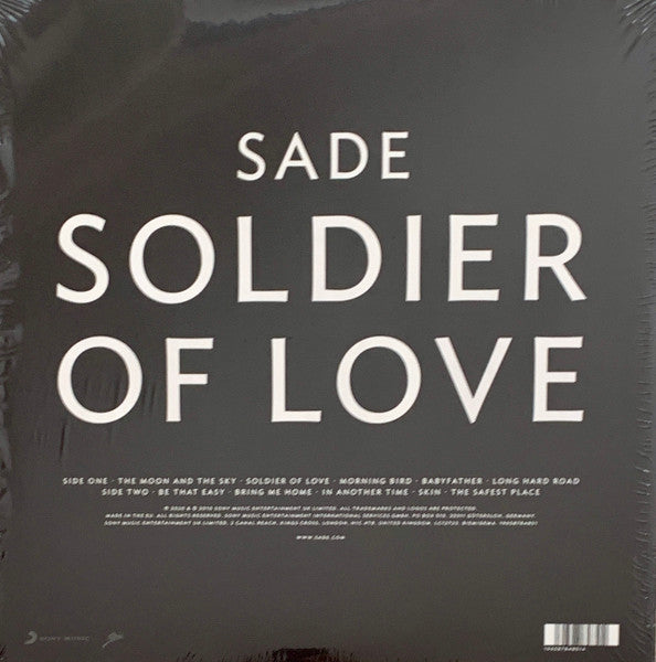 Sade : Soldier Of Love (LP, Album, RE, RM, Hal)