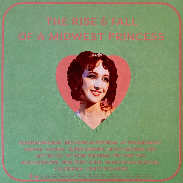 Chappell Roan : The Rise & Fall Of A Midwest Princess (LP, Album + LP, S/Sided + Album, Ltd, RE, RP, Cor)
