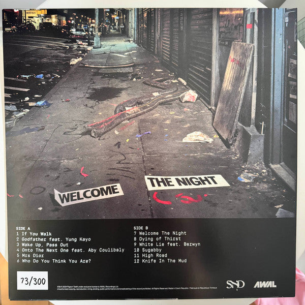 Sad Night Dynamite : Welcome The Night (LP, Album, Ltd, Num, Col)
