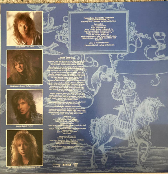 Dokken : Back For The Attack (LP, Mag + LP, Blu + Album, Ltd, RE)