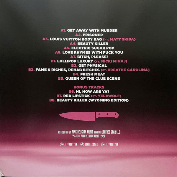 Jeffree Star : Beauty Killer (LP, Album, Opa)