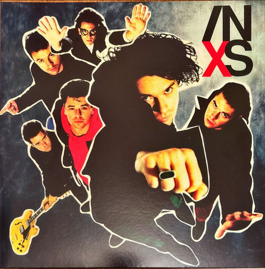 INXS : X (LP, Album, Ltd, RE, Red)