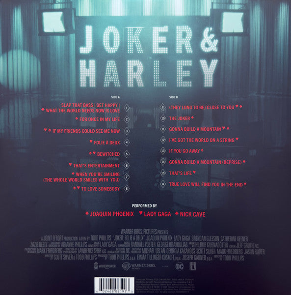 Joaquin Phoenix, Lady Gaga : Joker: Folie À Deux (Music From The Motion Picture) (LP, Album, Red)