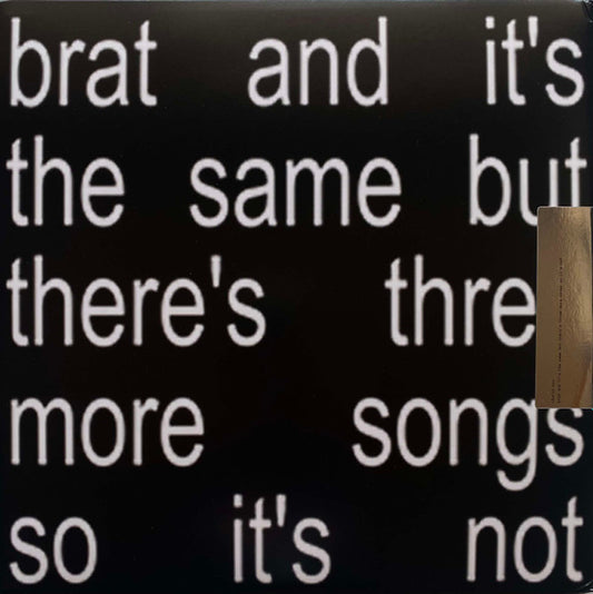 Charli XCX : Brat And It's The Same But There's Three More Songs So It's Not (2xLP, Album, Dlx, Ltd, Bla)