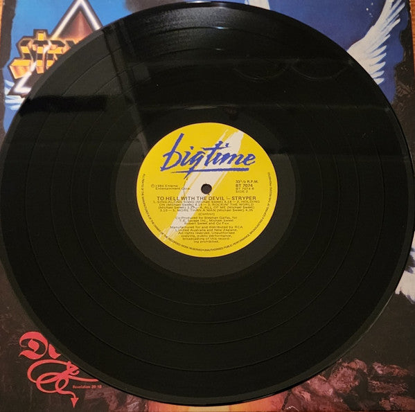 Stryper : To Hell With The Devil (LP, Album)