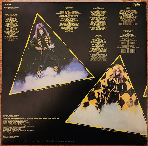 Stryper : To Hell With The Devil (LP, Album)