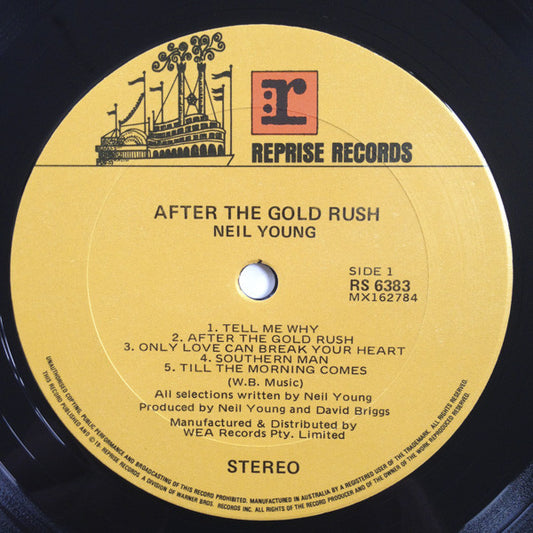 Neil Young : After The Gold Rush (LP, Album, RE, Gat)