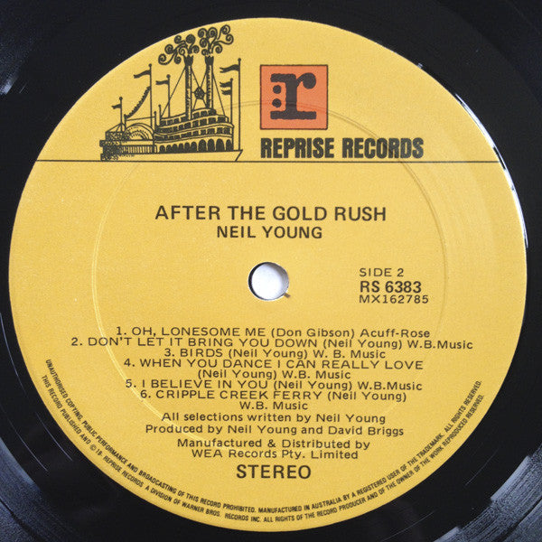 Neil Young : After The Gold Rush (LP, Album, RE, Gat)