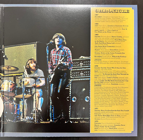 Creedence Clearwater Revival : Chronicle - The 20 Greatest Hits (2xLP, Comp, RE)