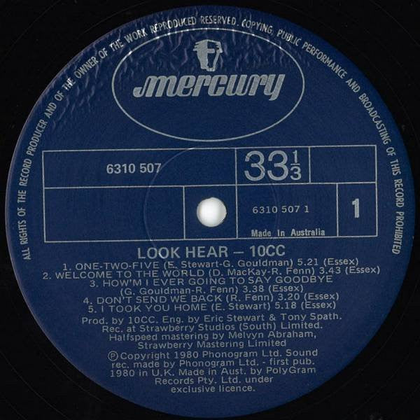 10cc : Look Hear? (LP, Album)