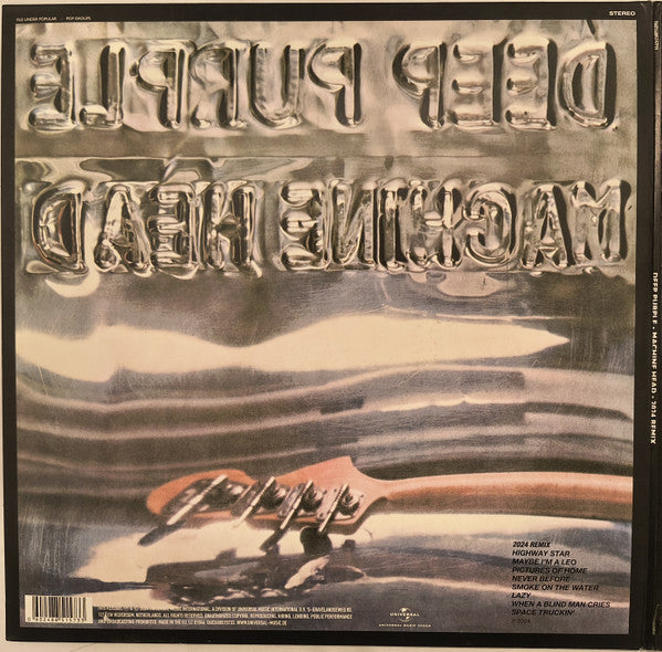 Deep Purple : Machine Head (2024 Remix) (LP, Album, RE, Gat)