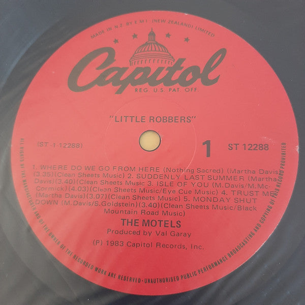 The Motels : Little Robbers (LP, Album)