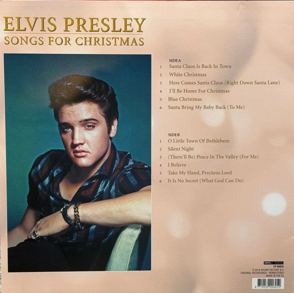 Elvis Presley : Songs For Christmas (LP, Album, Ltd, RE, Tur)