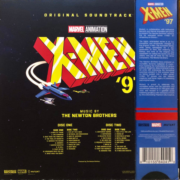 The Newton Brothers (2) : X-Men '97 (Original Soundtrack) (2xLP, Album, 140)